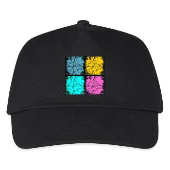 Popart urban style - Kids’ Baseball Cap - black - Front