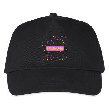 Mood Confetti Mood Cannon Confetti Cannon - Kids’ Baseball Cap - black - Front