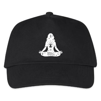 L’art du yoga #8 - Casquette de baseball Enfant - noir - Devant