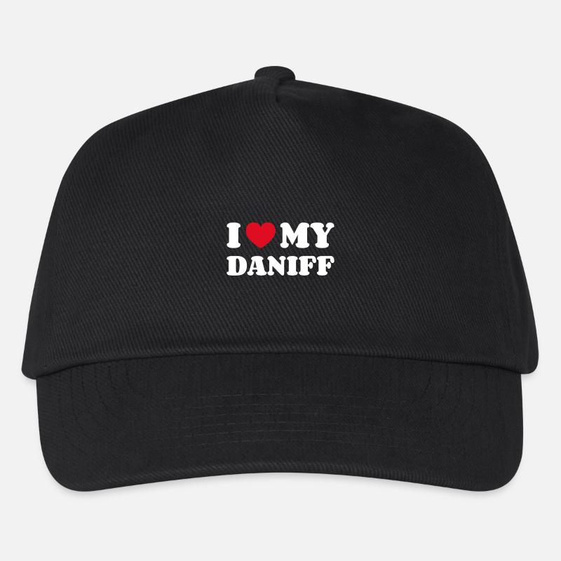 J’aime mon Daniff - Casquette de baseball Enfant - noir