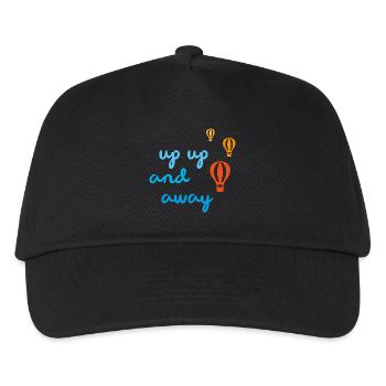 Vol en montgolfière à l’extérieur Sky Travel Fever - Casquette de baseball Enfant - noir - Devant