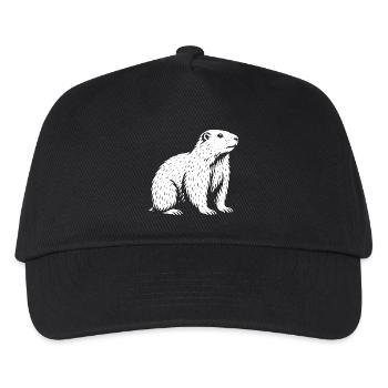 Roi de la Tranquillité Alpine - Casquette de baseball Enfant - noir - Devant