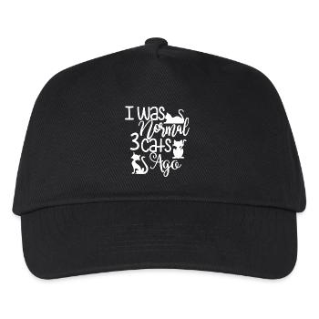 Proud Cat Owner - Kids’ Baseball Cap - black - Front