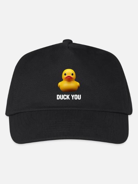 Duck ou - Kinder Basecap - Schwarz
