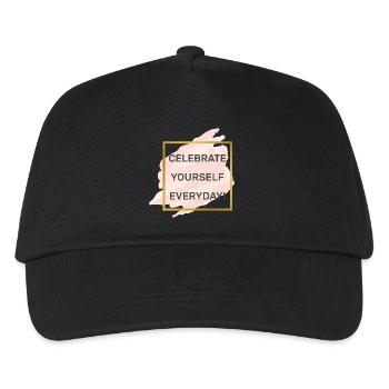 Selbstbewußtsein Motivation Selbstvertrauen Liebe - Kinder Basecap - Schwarz - Vorne