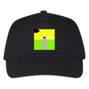 Space Landscape - Kids’ Baseball Cap - black - Front