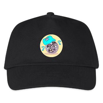 Pétanque Sommer Boule - Kinder Basecap - Schwarz - Vorne