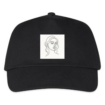 The Drawn Lady - Kids’ Baseball Cap - black - Front