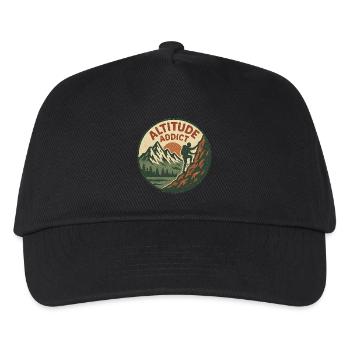 Altitude Addict - Kids’ Baseball Cap - black - Front