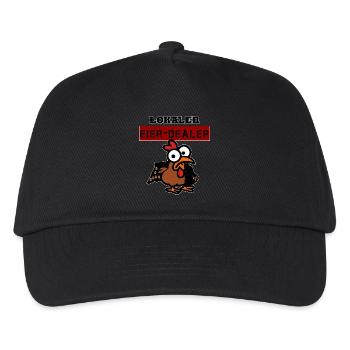 Local egg dealer - Kids’ Baseball Cap - black - Front