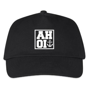Ahoi Matrose - Kinder Basecap - Schwarz - Vorne