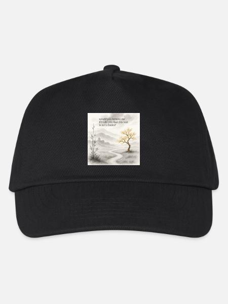What's a haiku? - Kids’ Baseball Cap - black