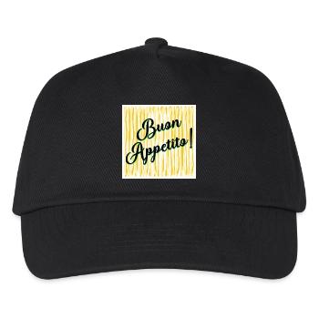 Spaghetti Bon appétit - Casquette de baseball Enfant - noir - Devant