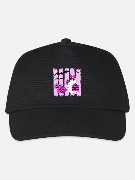 Fashion Ghost - Kids’ Baseball Cap - black