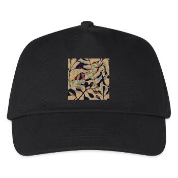 Roasted leaves - Kids’ Baseball Cap - black - Front