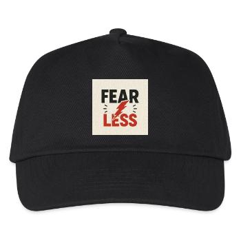 Conception de choc de puissance motivationnelle - Casquette de baseball Enfant - noir - Devant