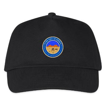 Desert Night Tarantula Fact - Kids’ Baseball Cap - black - Front