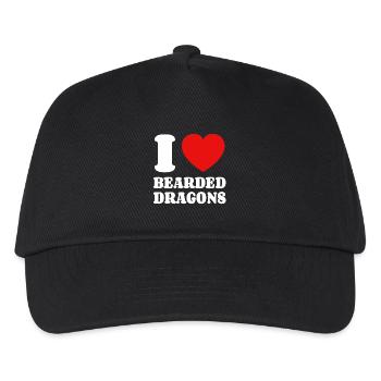 I Love Bearded Dragons Bearded Dragons Bearded Dragon Lovers - Kids’ Baseball Cap - black - Front