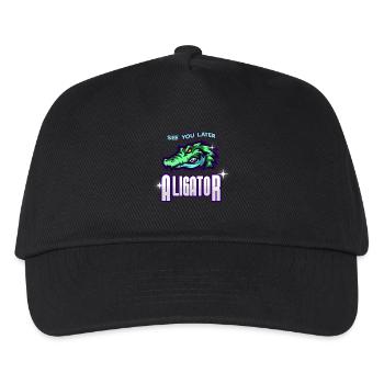 À plus tard Aligator - Casquette de baseball Enfant - noir - Devant