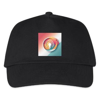Illustration de créativité abstraite - Casquette de baseball Enfant - noir - Devant