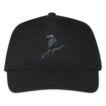 Raven - Kids’ Baseball Cap - black - Front
