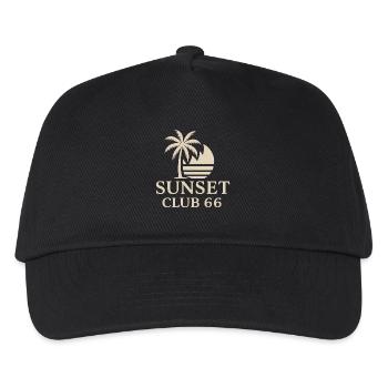 Sunset Club 66 - Exclusive Edition - Kids’ Baseball Cap - black - Front