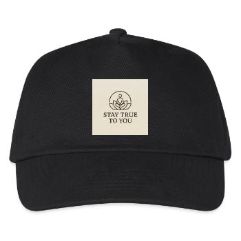 Pleine conscience et équilibre intérieur - Casquette de baseball Enfant - noir - Devant