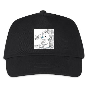 Idéfix Frappe Toc Toc Toc - Kinder Basecap - Schwarz - Vorne