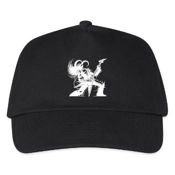 Demonic guitar solo louder than hell - Kids’ Baseball Cap - black - Front