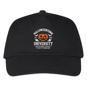Halloweentown University - Halloween Design Motiv - Kinder Basecap - Schwarz - Vorne
