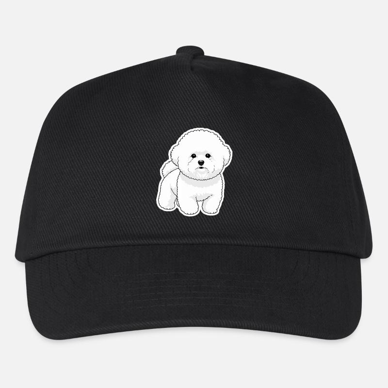 Bichon Mignon - Kinder Basecap - Schwarz
