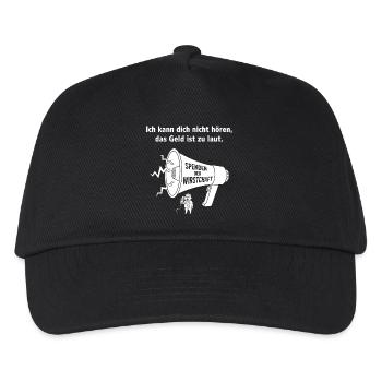 Powerful Economic Demo Illustration - Kids’ Baseball Cap - black - Front