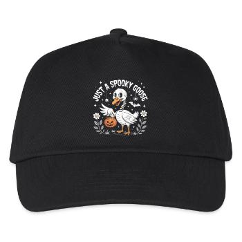 Nur eine gruselige Gans - Kinder Basecap - Schwarz - Vorne