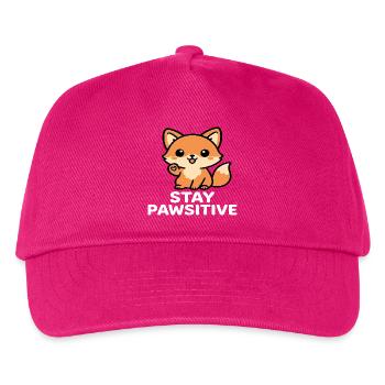 Pawsitiv - Kinder Basecap - Fuchsia - Vorne