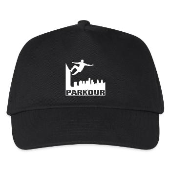 parkour - Kids’ Baseball Cap - black - Front