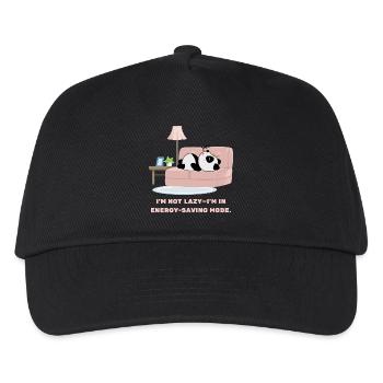 I'm Not Lazy Design für alle, die gerne schlafen - Kinder Basecap - Schwarz - Vorne