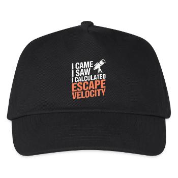  Solar System Space Art  - Kids’ Baseball Cap - black - Front