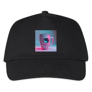 Roman Heat Shield - Kids’ Baseball Cap - black - Front