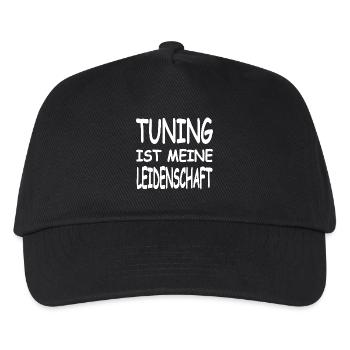 Tuning - Kinder Basecap - Schwarz - Vorne