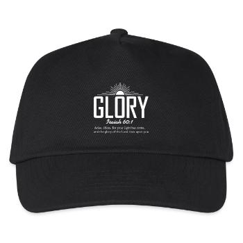 Glory Sunrise Bible Verses - Kids’ Baseball Cap - black - Front