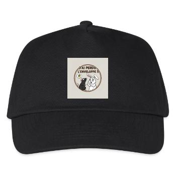 I lost the envelope - Kids’ Baseball Cap - black - Front