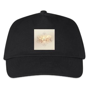 Spirit Goldrahmen Ornament - Kinder Basecap - Schwarz - Vorne