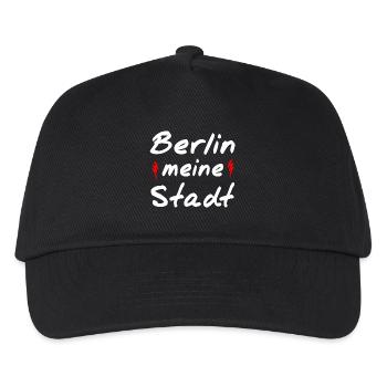 Berlin - Casquette de baseball Enfant - noir - Devant