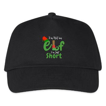 Je ne suis pas petit, je suis elfe - Casquette de baseball Enfant - noir - Devant