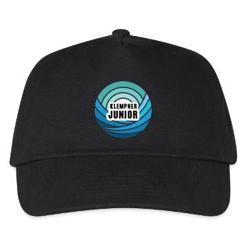 Plombier Junior Successeur Fils Enfant Garçon - Casquette de baseball Enfant - noir - Devant