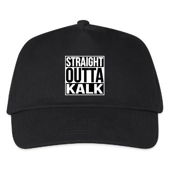 STRAIGHT OUTTA COLOGNE LIME - Kids’ Baseball Cap - black - Front