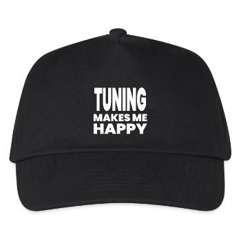 tuning - Kids’ Baseball Cap - black - Front