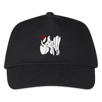 Savage "SEBRAH" Graffiti Font Marble - Kids’ Baseball Cap - black - Front
