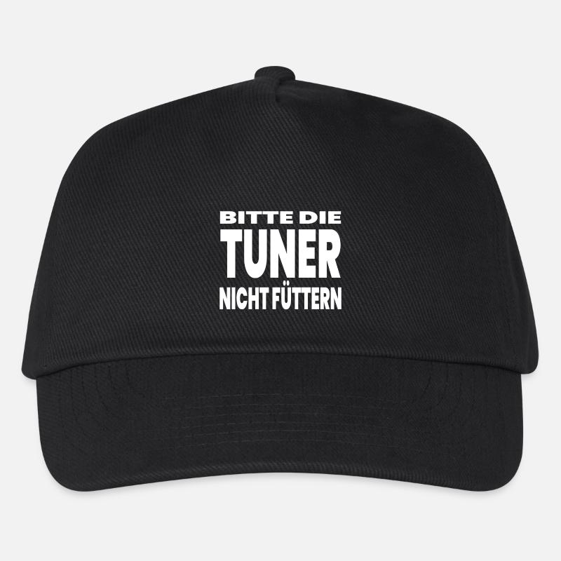 Tuner - Kinder Basecap - Schwarz