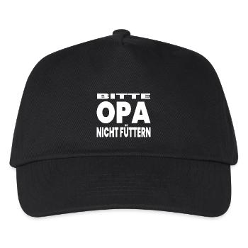 Grandfather - Kids’ Baseball Cap - black - Front